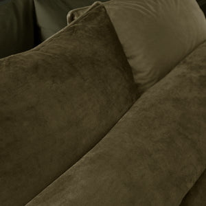 Catherine Lansfield Kingsley Matt Velvet Duvet Set