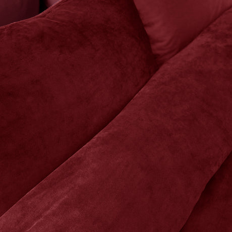 Catherine Lansfield Kingsley Matt Velvet Duvet Set