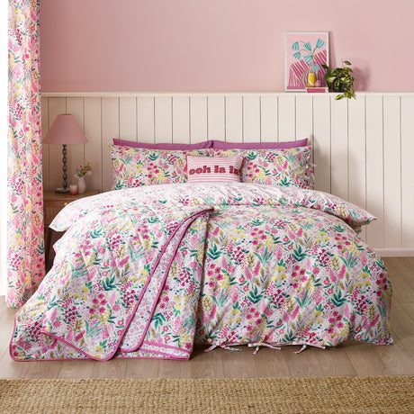 Catherine Lansfield Tilly Floral Duvet Set