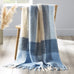Catherine Lansfield Faux Mohair Check 130cm x 170cm Throws
