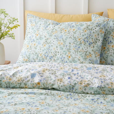 Bianca Ditsy Floral Green Duvet Set