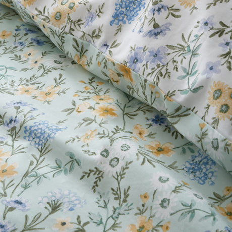 Bianca Ditsy Floral Green Duvet Set