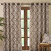 Pineapple Elephant Suri Eyelet Lined Curtains