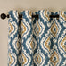 Pineapple Elephant Suri Eyelet Lined Curtains