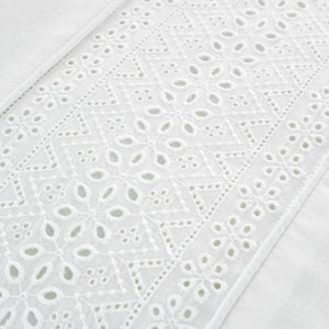 Catherine Lansfield Broderie Anglaise Duvet Set