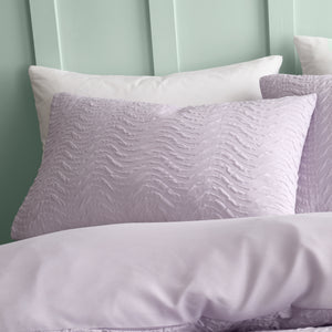 Catherine Lansfield Heatset Wave Duvet Set
