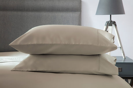 Belledorm 600 Thread Count Egyptian Cotton Sateen Taupe Sheets
