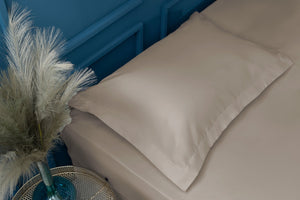 Belledorm 600 Thread Count Egyptian Cotton Sateen Taupe Sheets