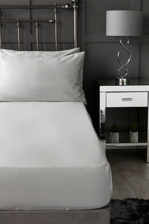 Belledorm 600 Thread Count Pure Egyptian Cotton Sateen Platinum Sheets