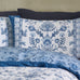 Catherine Lansfield Zoukara Blue Duvet Set
