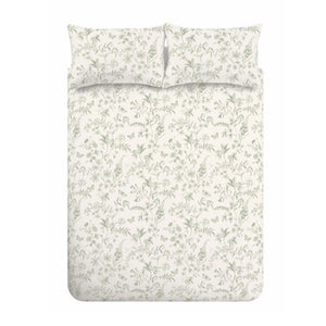Bianca Thea Floral Green Duvet Set