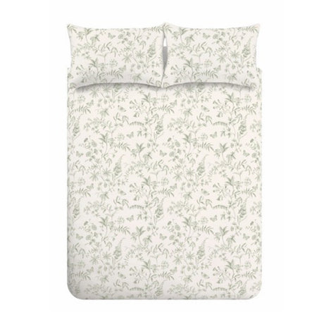 Bianca Thea Floral Green Duvet Set