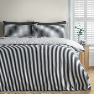 Catherine Lansfield Bow Embroidery Duvet Set