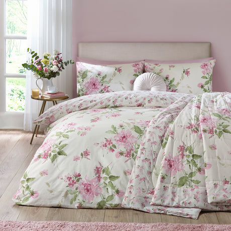 Catherine Lansfield Avebury Floral Duvet Set