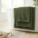Bianca Hotel 100% Pure Cotton 600gsm Olive Green Towels