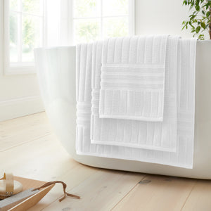 Bianca Hotel 100% Pure Cotton 600gsm White Towels