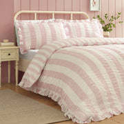 Catherine Lansfield Seersucker Frill Stripe