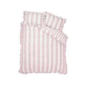 Catherine Lansfield Seersucker Frill Stripe