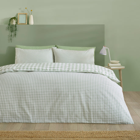 Catherine Lansfield Bamford Gingham Check Duvet Set