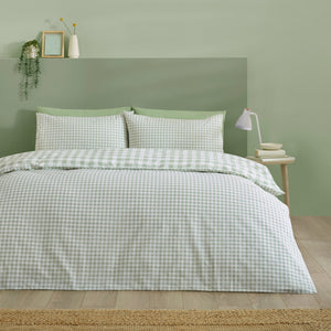 Catherine Lansfield Bamford Gingham Check Duvet Set