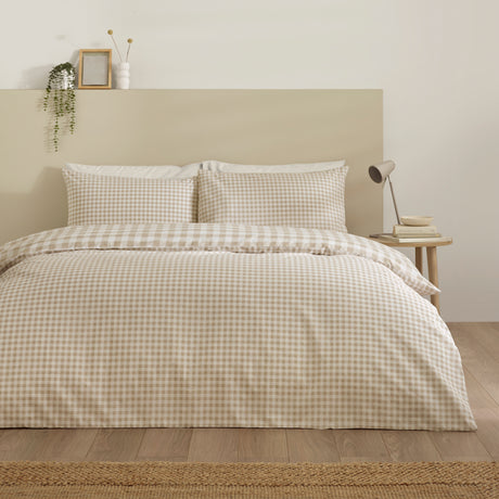 Catherine Lansfield Bamford Gingham Check Duvet Set