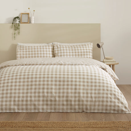 Catherine Lansfield Bamford Gingham Check Duvet Set