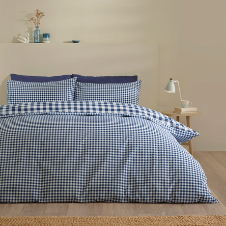 Catherine Lansfield Bamford Gingham Check Duvet Set