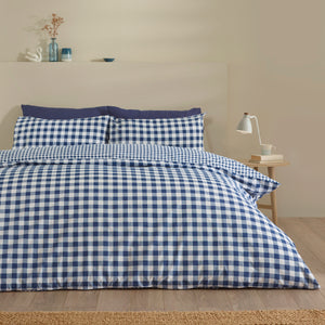Catherine Lansfield Bamford Gingham Check Duvet Set