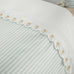 Catherine Lansfield Embroidered Daisy Sage Duvet Set