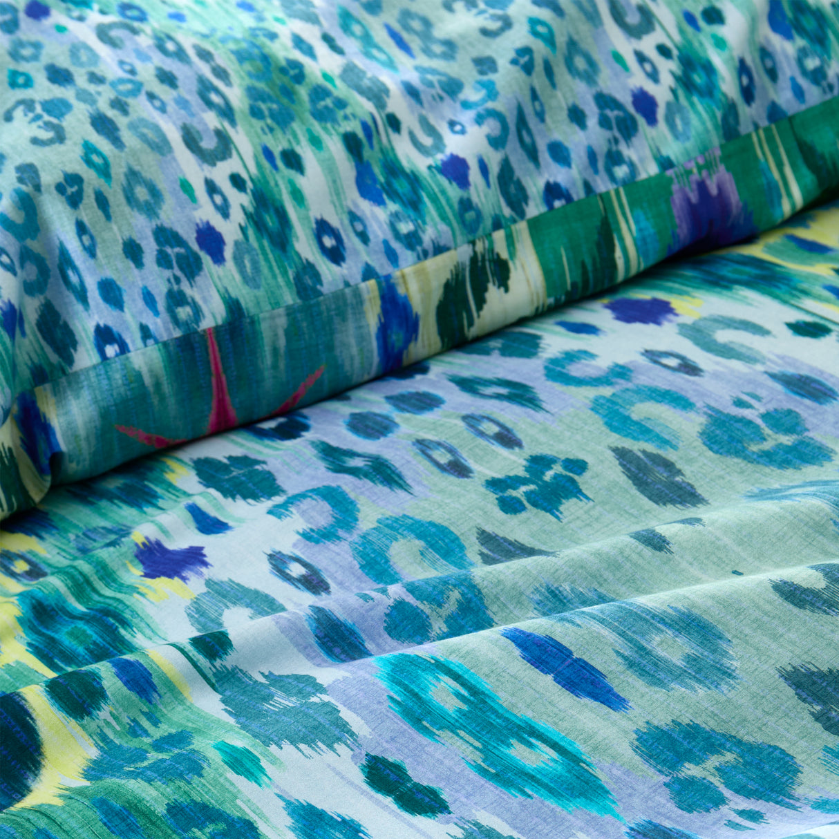 Matthew Williamson Ikat Green Duvet Set