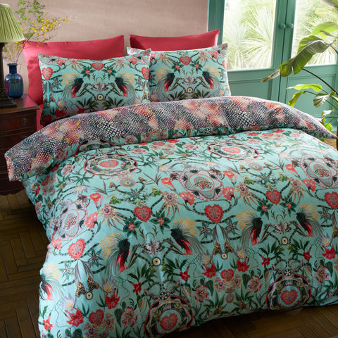 Matthew Williamson Mother Amazon Green Duvet Set
