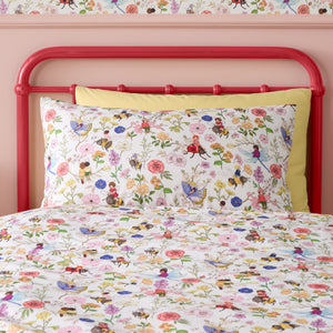 Belle & Boo Garden Friends White Duvet Set