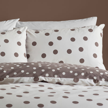 Catherine Lansfield Polka Dot Duvet Set