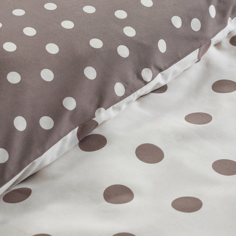 Catherine Lansfield Polka Dot Duvet Set