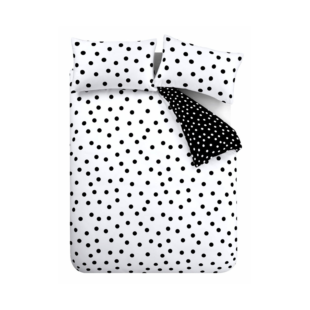 Catherine Lansfield Polka Dot Duvet Set