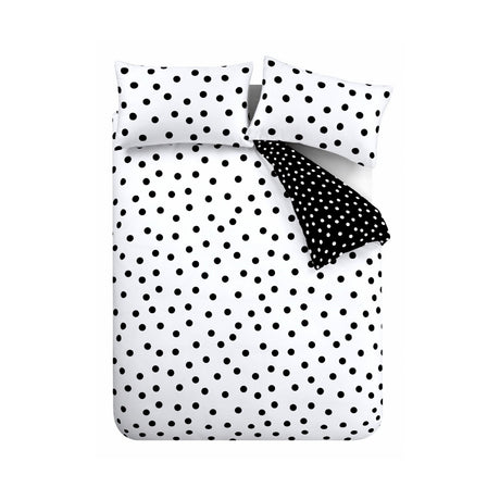 Catherine Lansfield Polka Dot Duvet Set