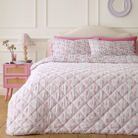 Cath Kidston Pearly Queen Ditsy Pink Duvet Set