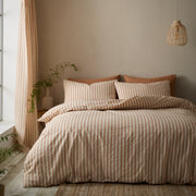 Pineapple Elephant Cotton Rich Woven Stripe Duvet Set