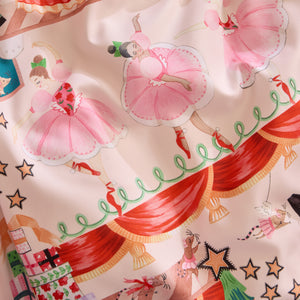 Cath Kidston Christmas Nutcracker Scene Red/Natural Duvet Set