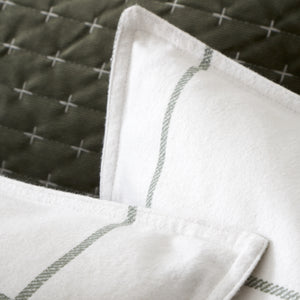 Bianca Fine Linens Regal Check 100% Brushed Cotton Duvet Set