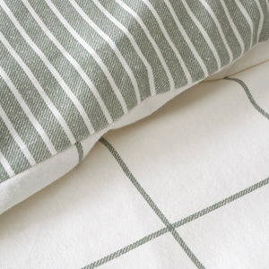 Bianca Fine Linens Regal Check 100% Brushed Cotton Duvet Set