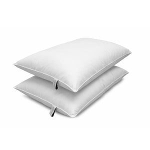 Bianca Fine Linens 100% Cotton Anti-Allergy Pillow Pair