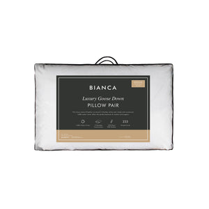 Bianca Fine Linens Luxury Goose Down Pair