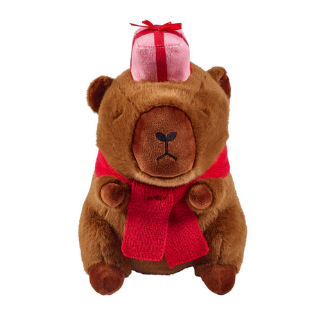 Catherine Lansfield Christmas Capybara 3D Cushion
