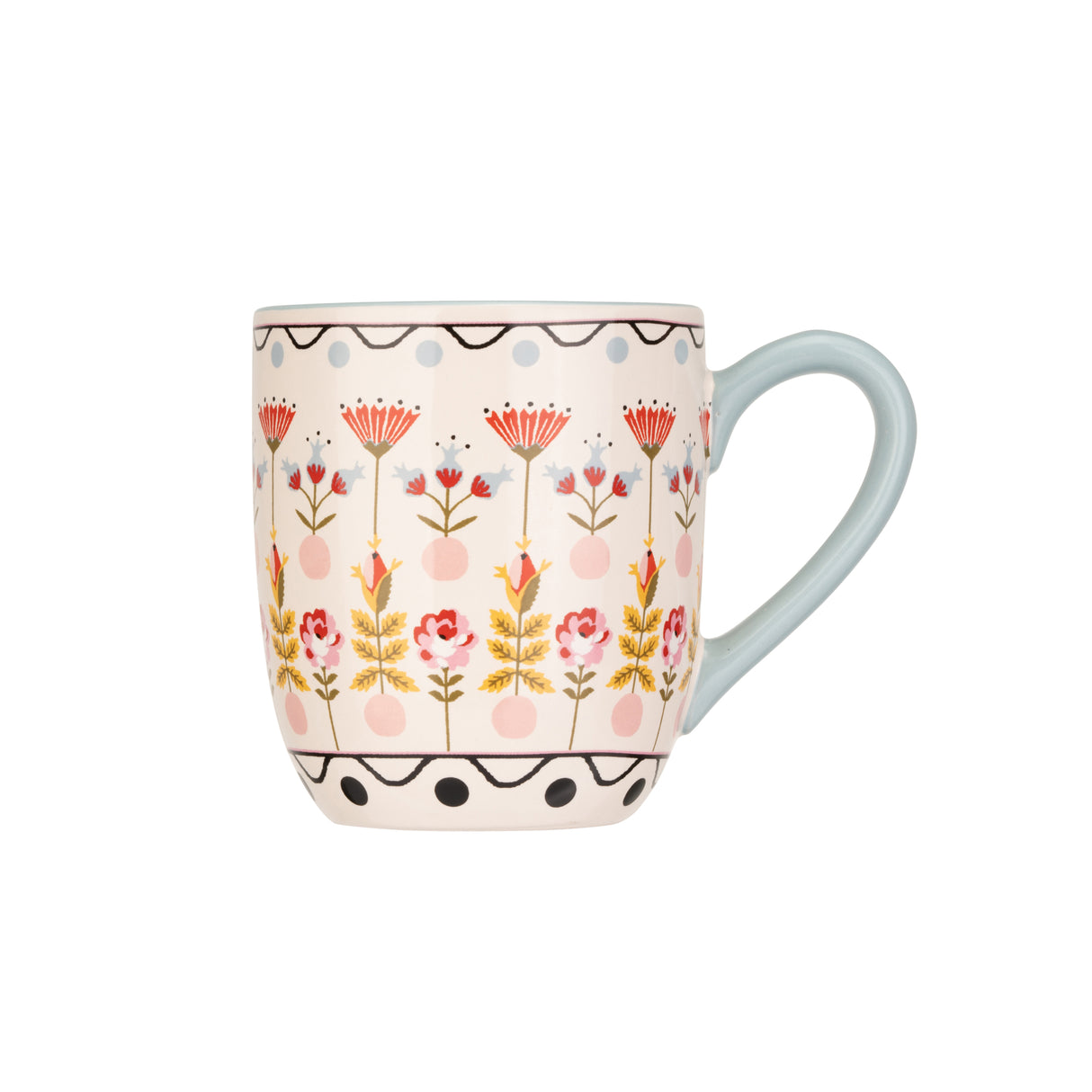 Cath Kidston CKPTMUGBLUE Painted Table Breakfast Blue Mug