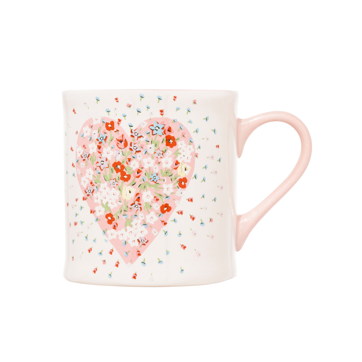 Cath Kidston CKFBRSTMOLMUG Heart Flower Burst Mollie Mug