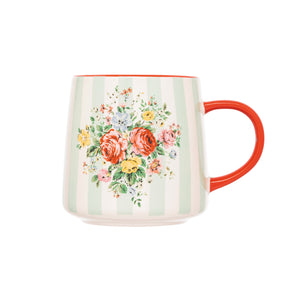 Cath Kidston CKFHSTRBILMUG Feels Like Home Hamstead Stripe Billie Mug
