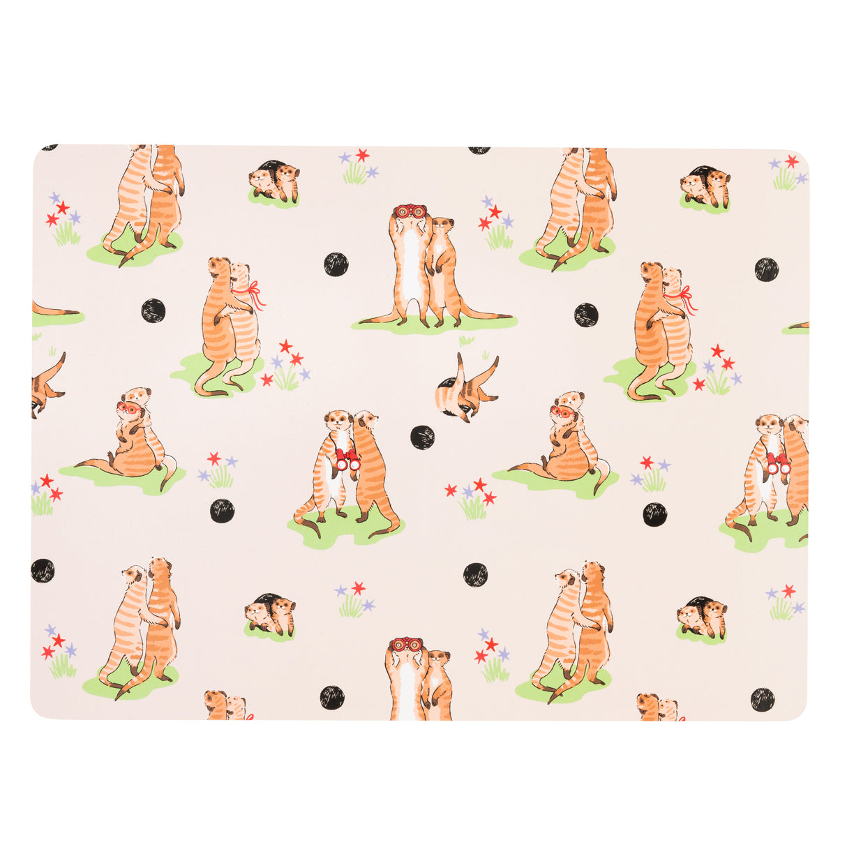 Cath Kidston CKMKCBPLMAT Meerkats Set of 4 Placemats