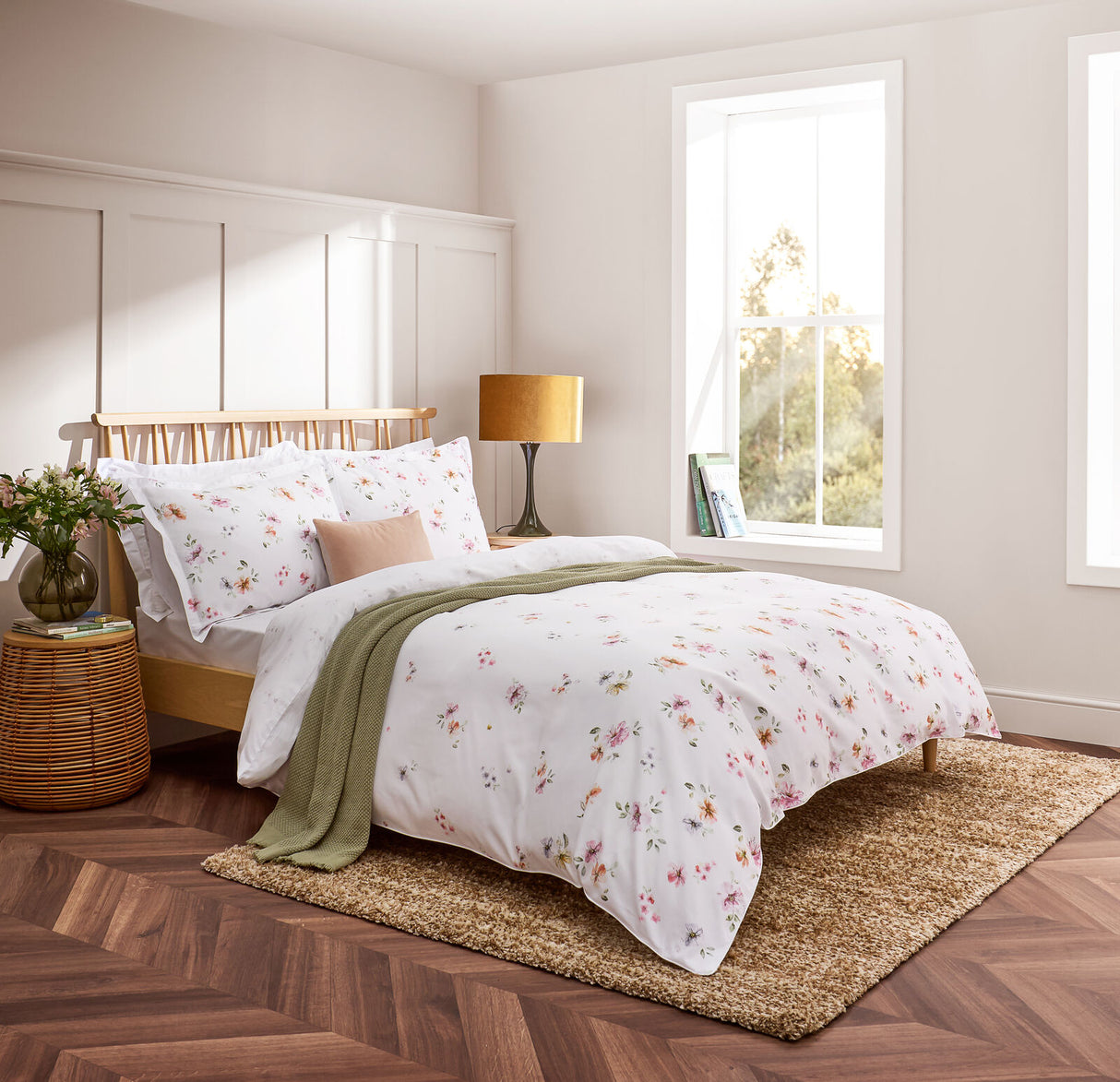 Christy Arabella Cream Duvet Set