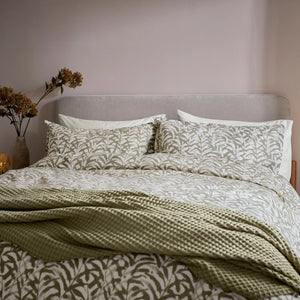 Abagail Ahern x Murmur Cleo Sage Green Duvet Set